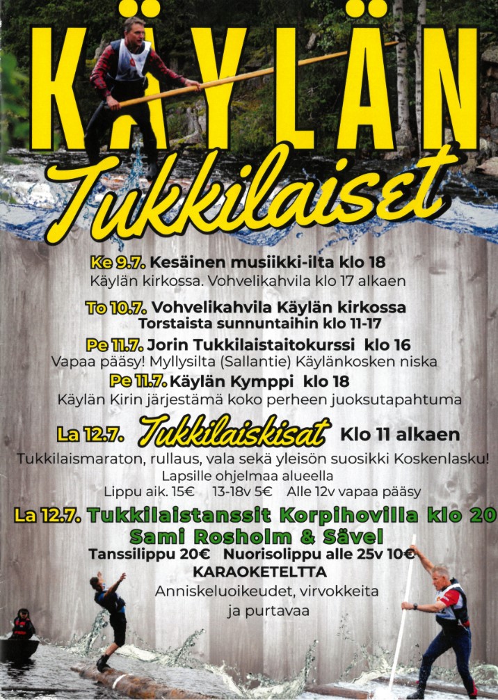 Iin Tukkilaiskisat Kuningasjätkä 2006 SM 1 7 2006 kansi